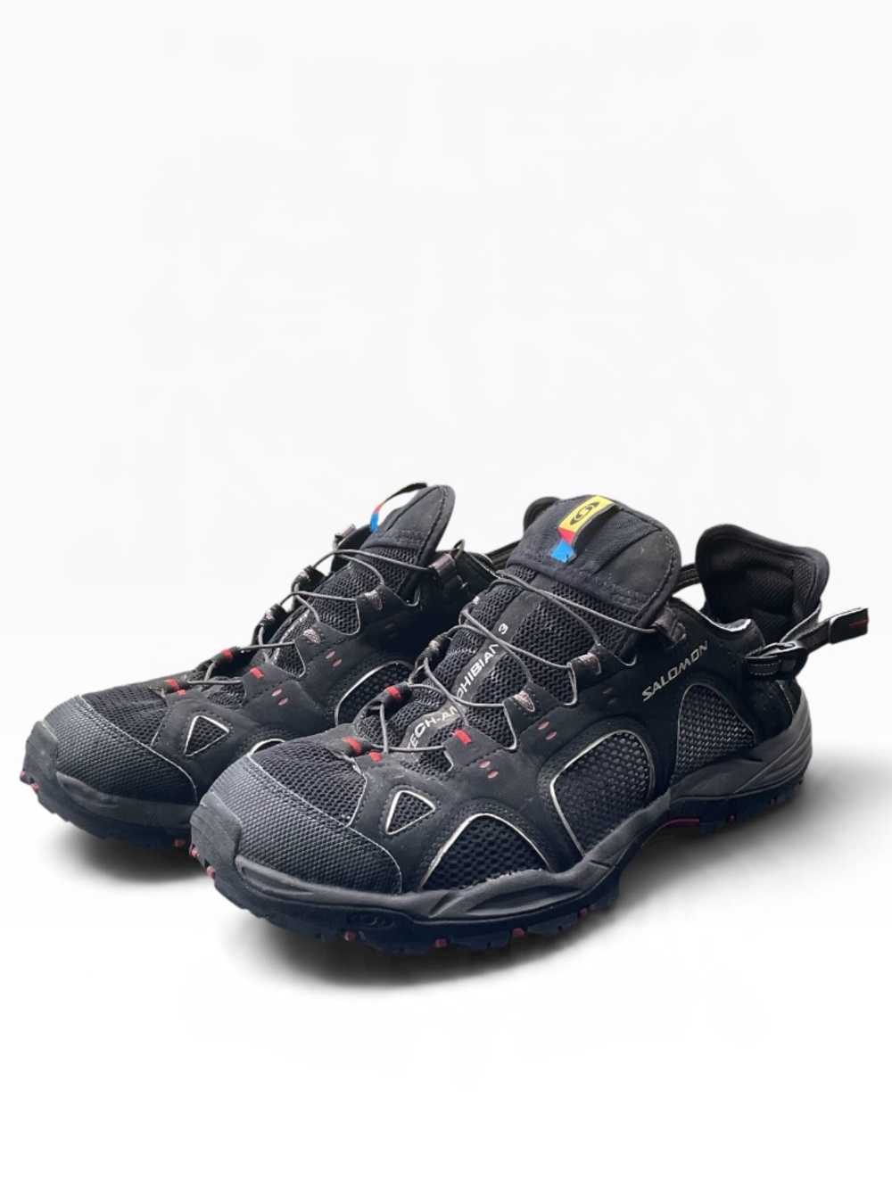 Salomon mens size 11 us Tech Amphibian 3 Black Water Shoes Outdoor shoes